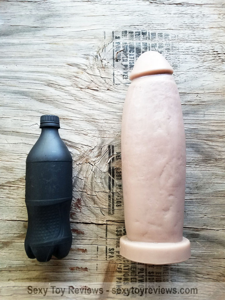 Giant dildo sex toy review the BOSS HOGG size comparison